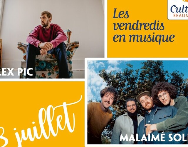 Les vendredis en musique - Alex Pic et Malaimé Soleil