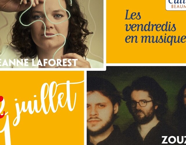 Les vendredis en musique - Jeanne Laforest et Zouz